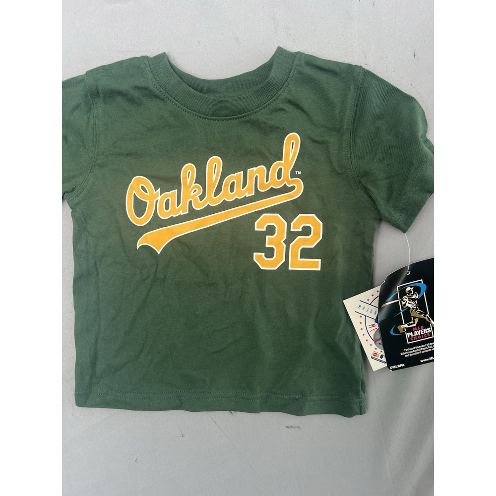 MLB Oakland Athletics Jack Cuts Kids Shirt Green 18M